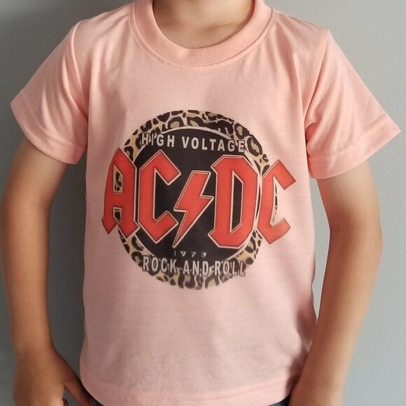 AC/DC High Voltage Rock and Roll T-Shirt Size 5 - Picture 1 of 6